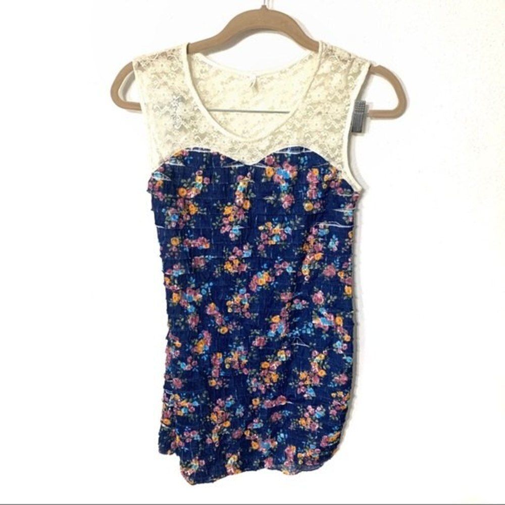 AUDREY dress womens fitted floral mini dress medium